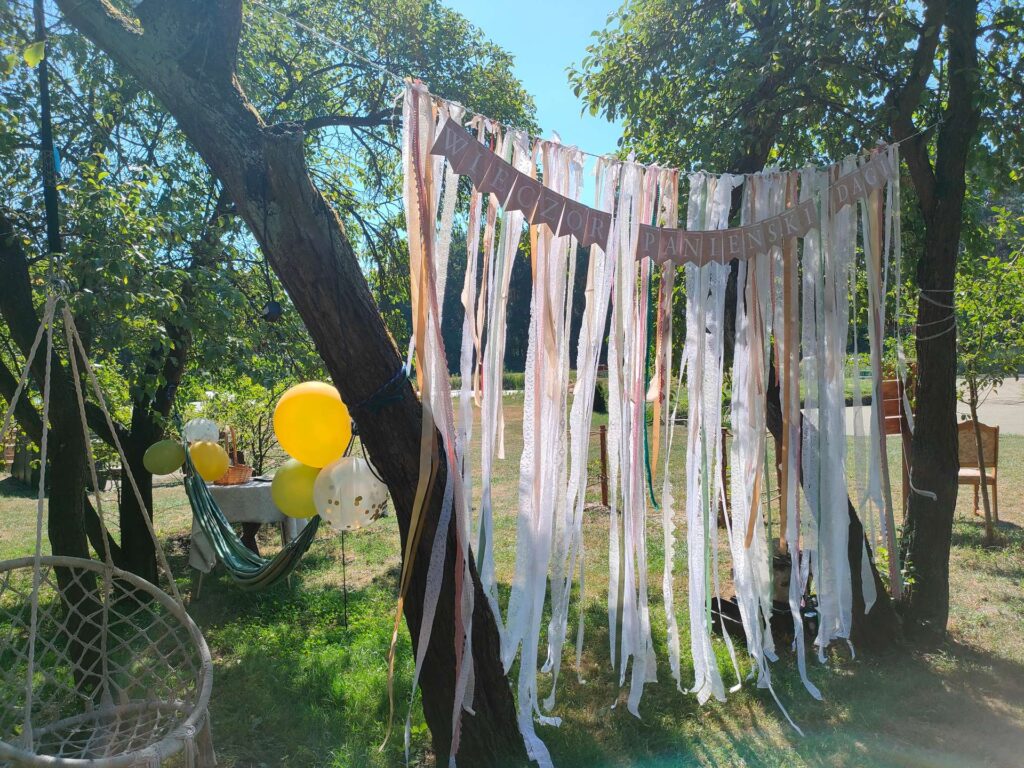 Impreza rodzinna w plenerze - agroturystyka.