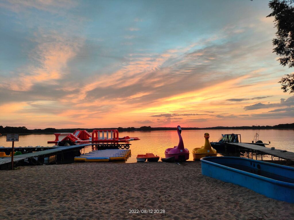 Plaża w Pszczewie - lubuskie